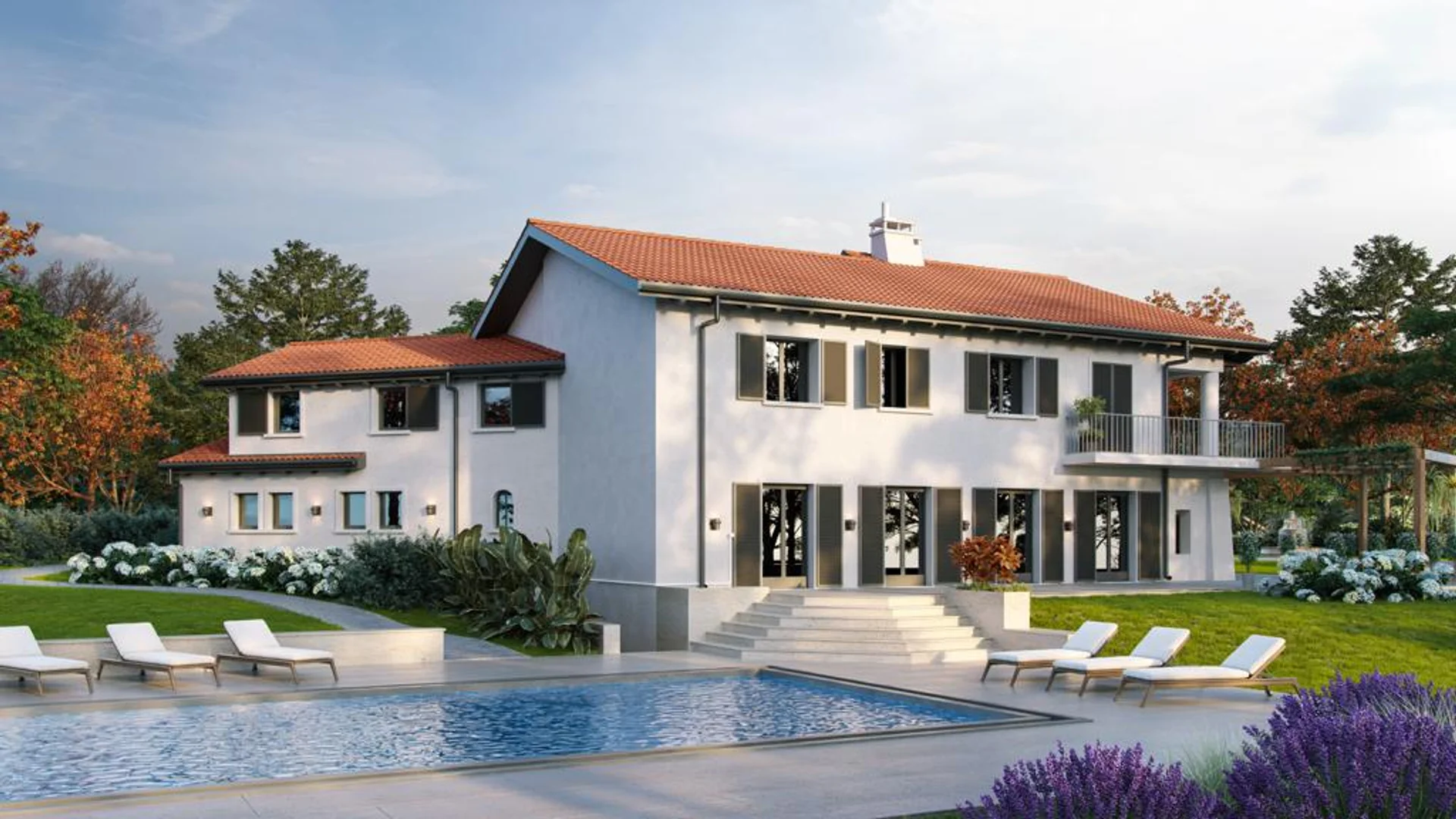 Le projet ZENITH est un projet de rénovation de villa résidentiel à Cologny.